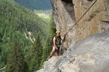 Lungo la ferrata