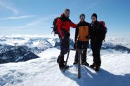 il gruppo in cima