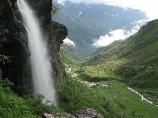Cascata sopra l'Alpe Strup