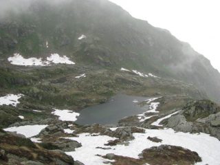 Schiarita con vista sui laghi della Furce
