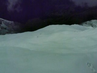 da quota 2800 verso valle