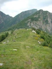 dorsale finale dalla Tete de Cou