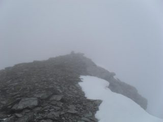 la cresta nel punto piu' alto (2953)