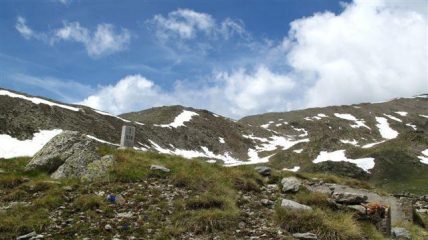 Verso la cima di Collalunga