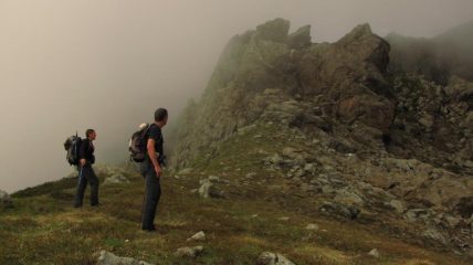 si sceglie l'ultimo tratto dell'itinerario
