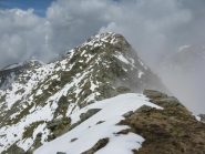 La cresta finale del M. Giavino