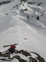 un pò di arrampicata