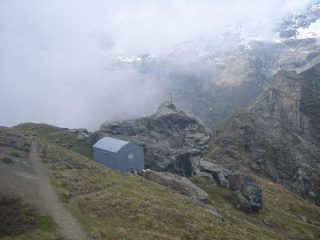 giunti in cima