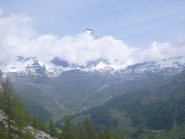 il Cervino si copre...