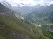 la centrale di Maen sul fondovalle