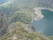 la diga del lago di Cignana