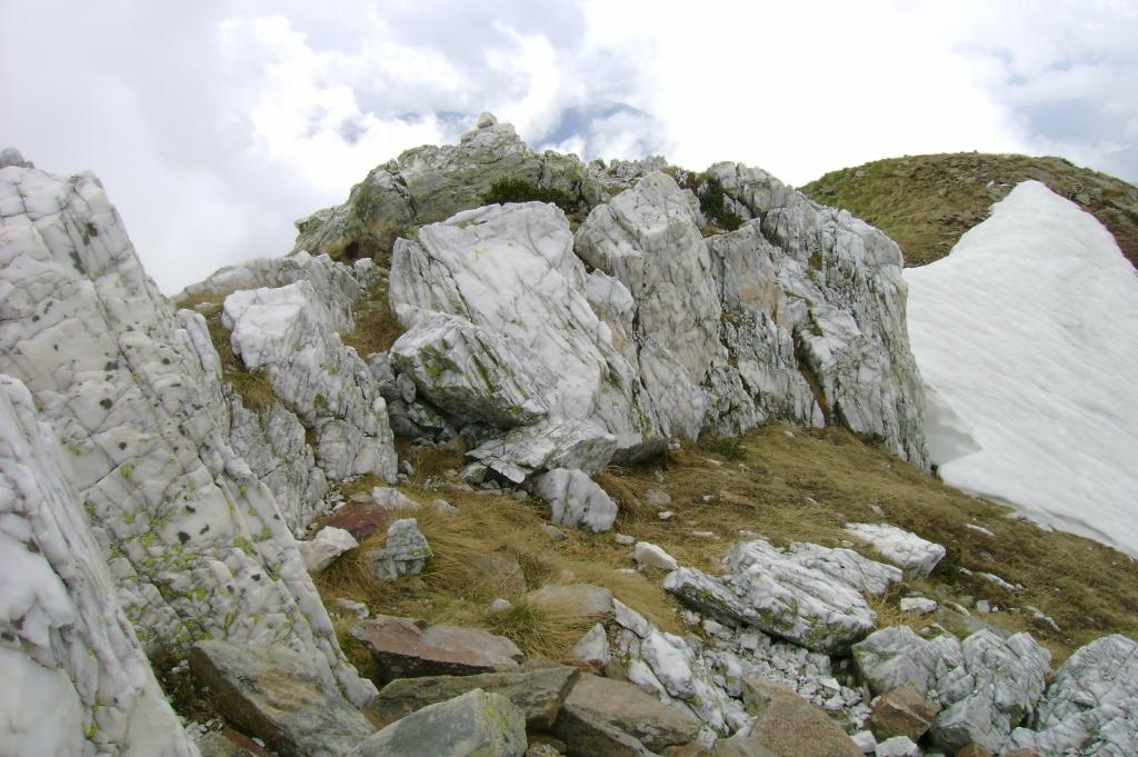 Caratteristiche formazioni della Pietra Bianca