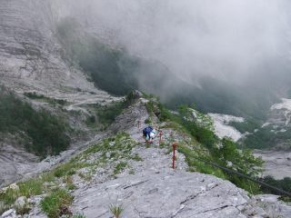 Lungo la cresta