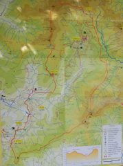 mappa del percorso