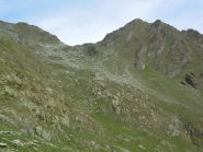 Colle Marmottin e a dx Mont de la Tsa