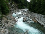 Il Soana dal ponte sospeso