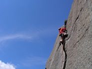 primo tiro...Stefano apre le danze