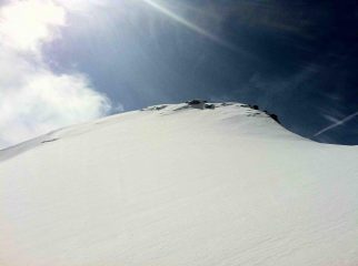 Pendio sotto la cima