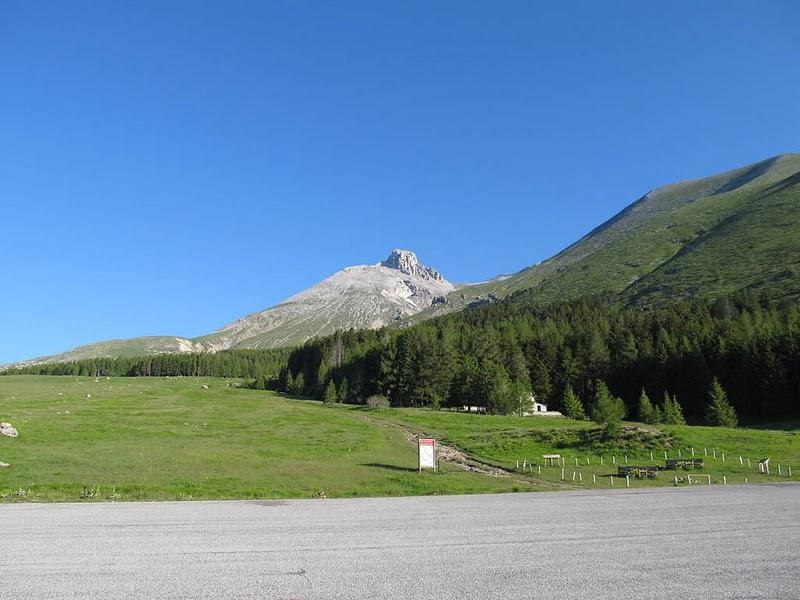 Monte Camicia dal parcheggio