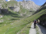 l'arrivo alle baite Liconi