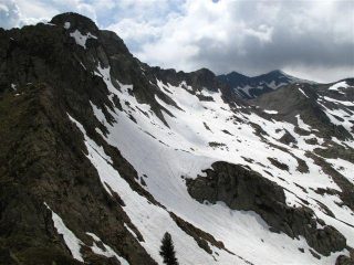 Situazione neve verso il Passo Saboulè
