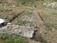 Fasi di costruzione della mulattiera