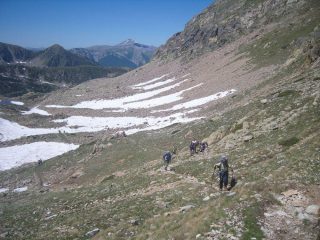 salita al Colle dell'Aver