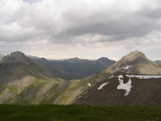 Dal Nebius, da sx, Salè, Colle Serour, Savi
