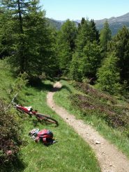 discesa verso Thures 