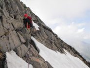 a pochi passi dalla vetta