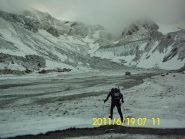 Ambiente poco estivo sul pianoro dietro i lbivacco