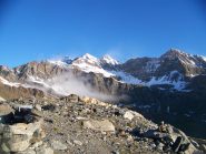 sguardo verso il gruppo della Grivola
