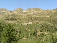 Il Santuario visto dalla strada che porta al Colle della Lombarda