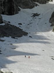 risalendo il canalone