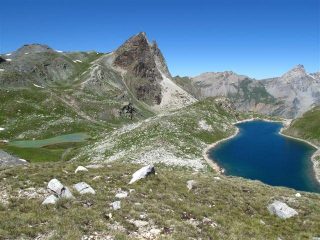 Lacs de Marinet e Aiguille Large e Aiguille Pierre Andrè