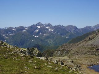 Punta Lunella dal lago Lungo