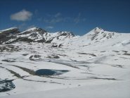 i laghetti sotto il Glacier des Fours