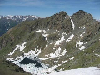 p.te nord e sud dell'Orsiera e lago Ciardonnet
