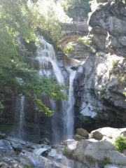 la cascata finale del Bouro
