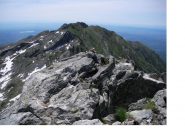 Ora e' la Cima Bonze a essere immortalata dal Bec delle Strie