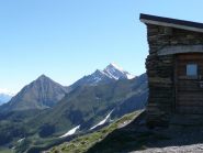 Becca di Nona ed Emilius del bivacco Arno