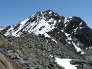Cresta di discesa da Punta Valletta