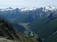 Valle di Cogne dal bivacco Arno