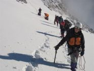 Siamo sul ghiacciaio di Valsorey