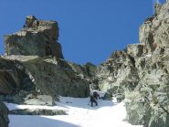 ormai verso il colletto