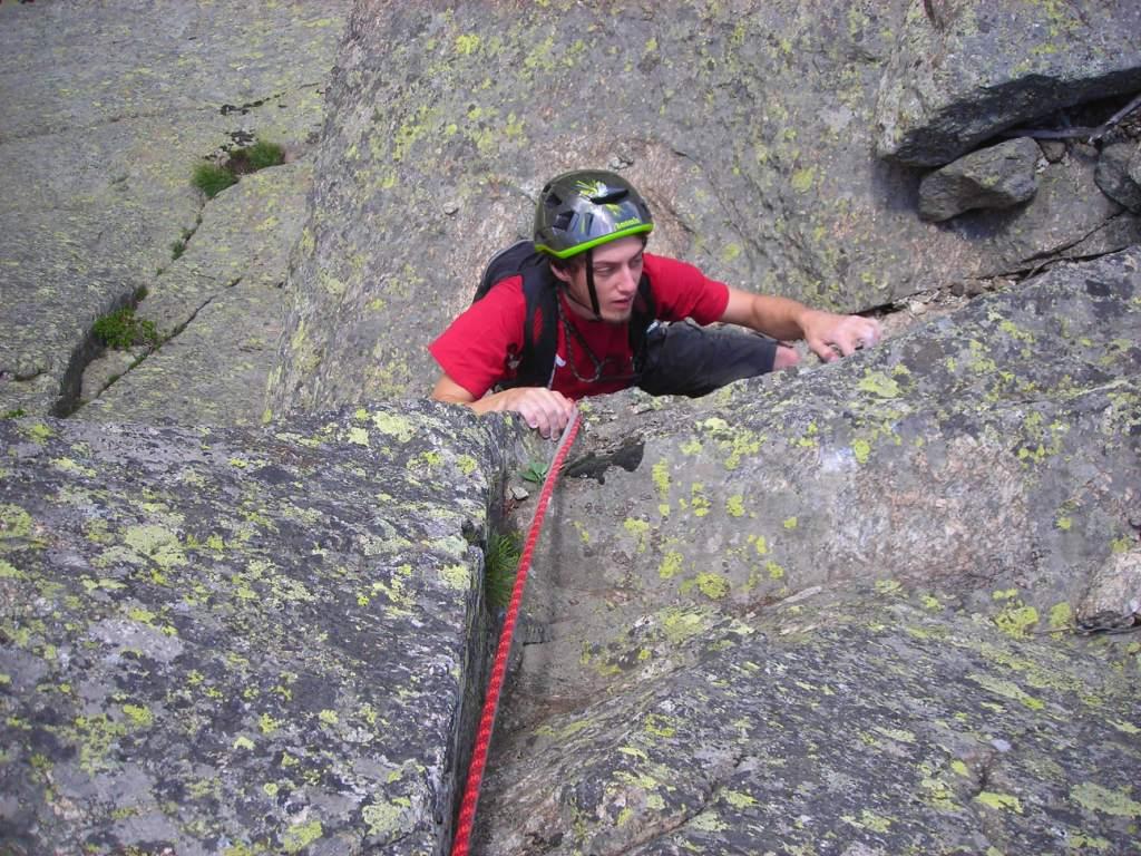 Simone all'uscita del 2° tiro