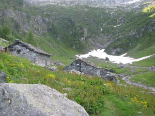 Arrivo alle Alpi Arlens Superiori