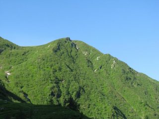Versante N-O della Cima La Rocco