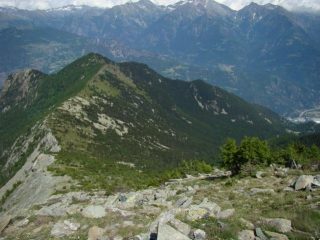 dorsale verso il mont Lyan