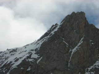 Un tratto della cresta